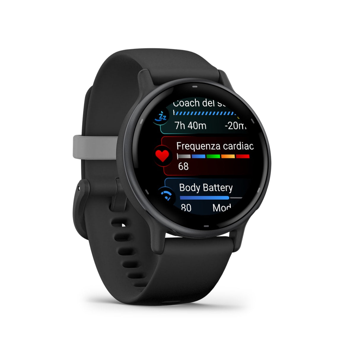 Garmin vívoactive® 5 - Black & Slate con cinturino in silicone - 010-02862-10 - 03