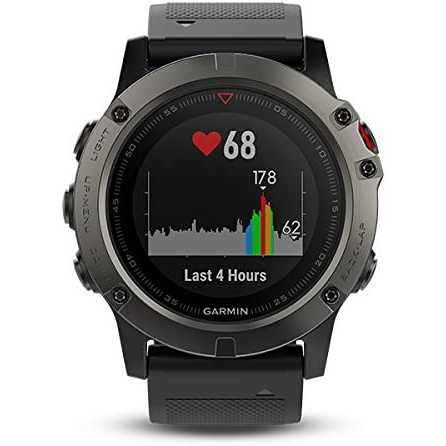 Garmin Fenix 5X Sapphire Bluetooth Nero, Grigio orologio sportivo 51