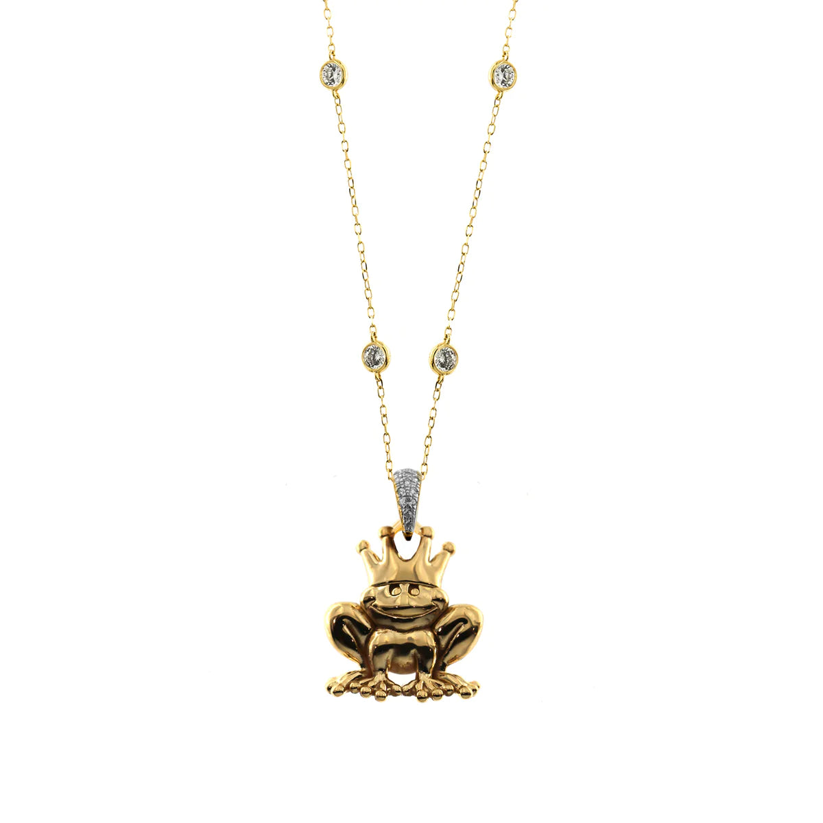 Collana Castoni Principe Ranocchio Small Elettroformato - Go Big