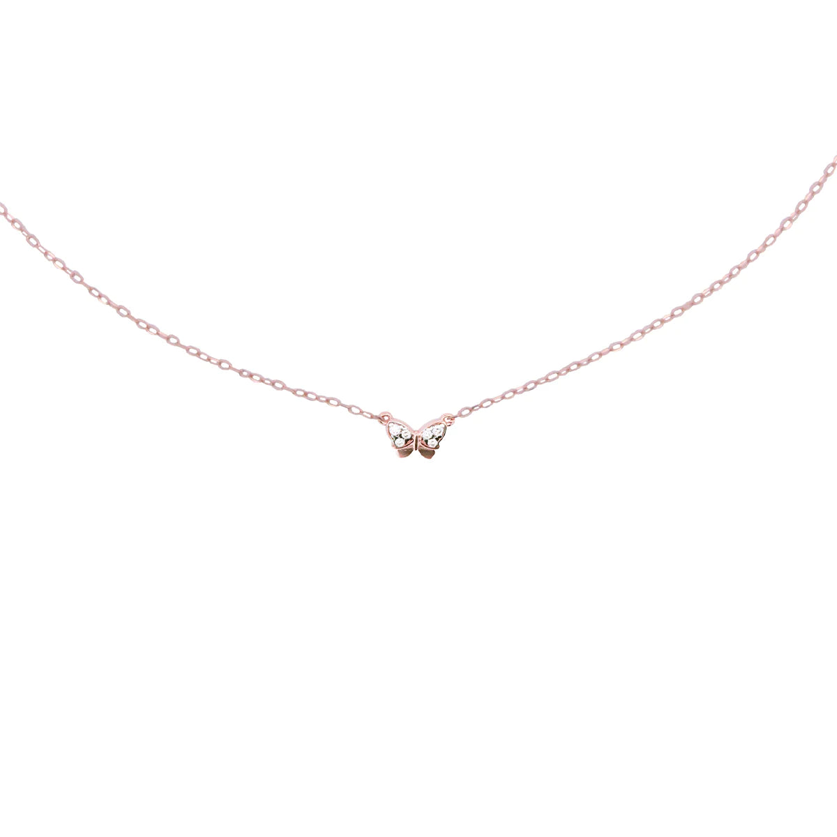 Girocollo Catena e Farfalla - Fly&Shine