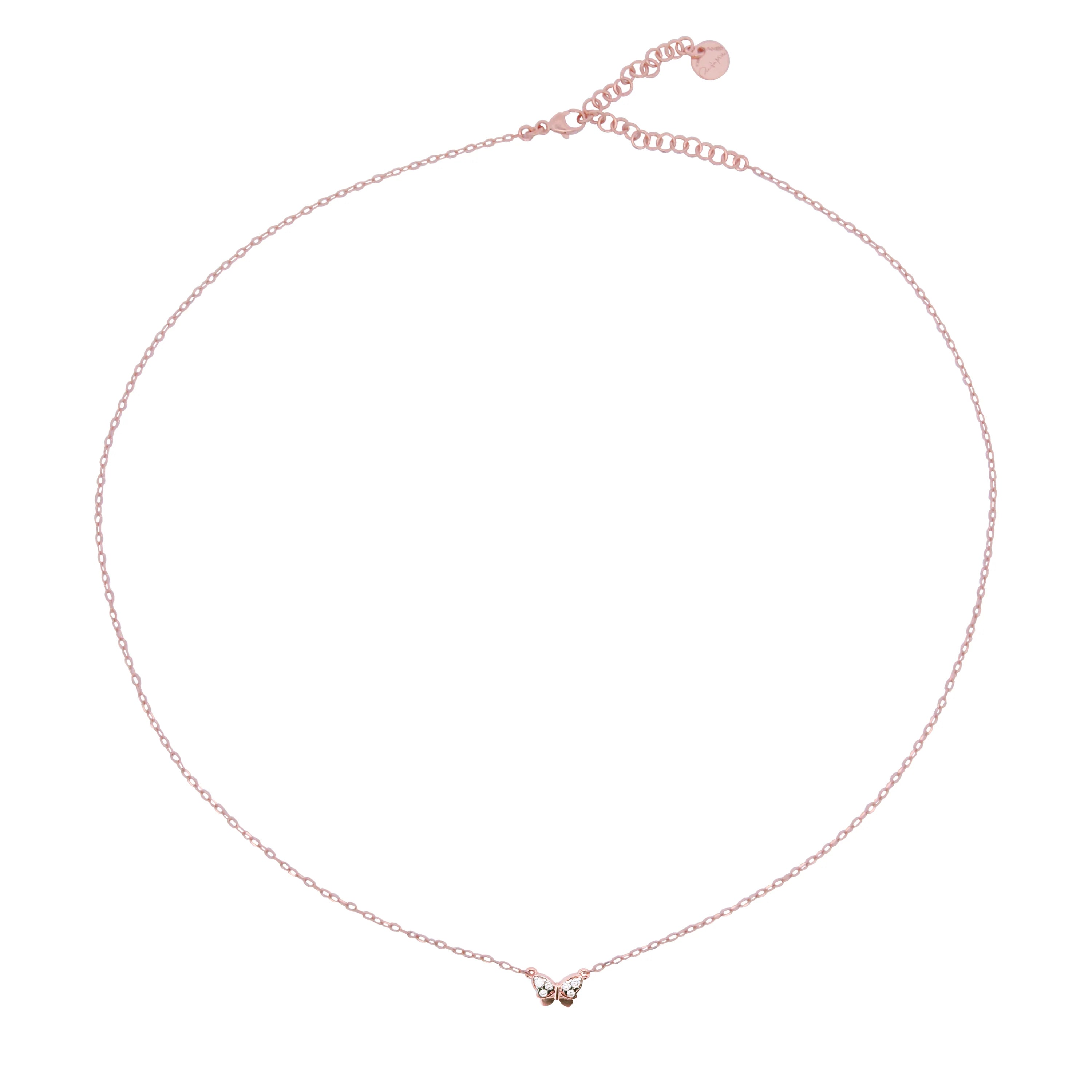 Girocollo Catena e Farfalla - Fly&Shine