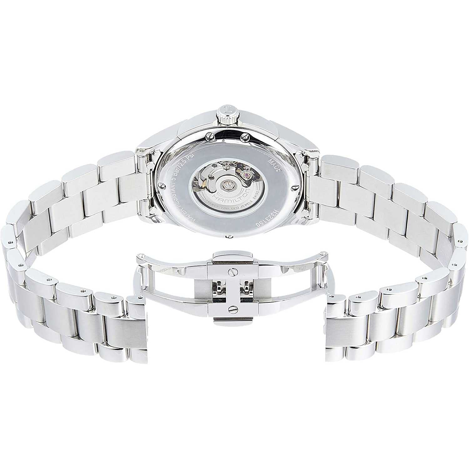 Hamilton Orologio Analogico Automatico  con Cinturino in Acciaio Inox H32315131