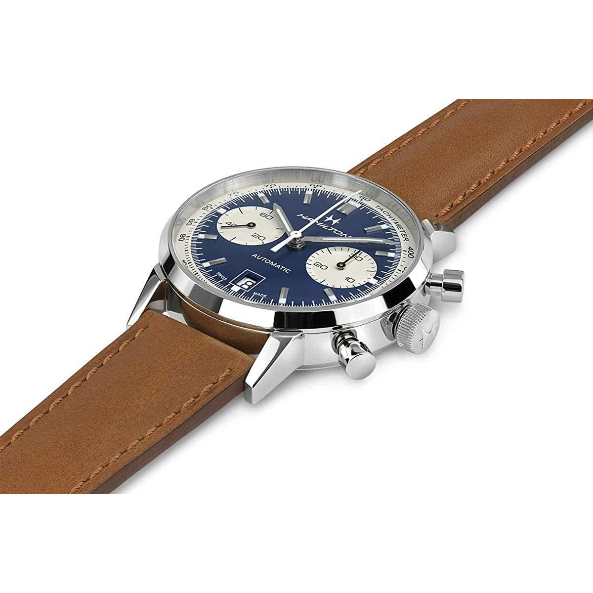 Hamilton Orologio da uomo  classico intra-matic crono  H38416541,