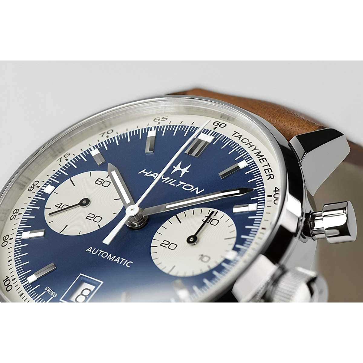 Hamilton Orologio da uomo  classico intra-matic crono  H38416541,