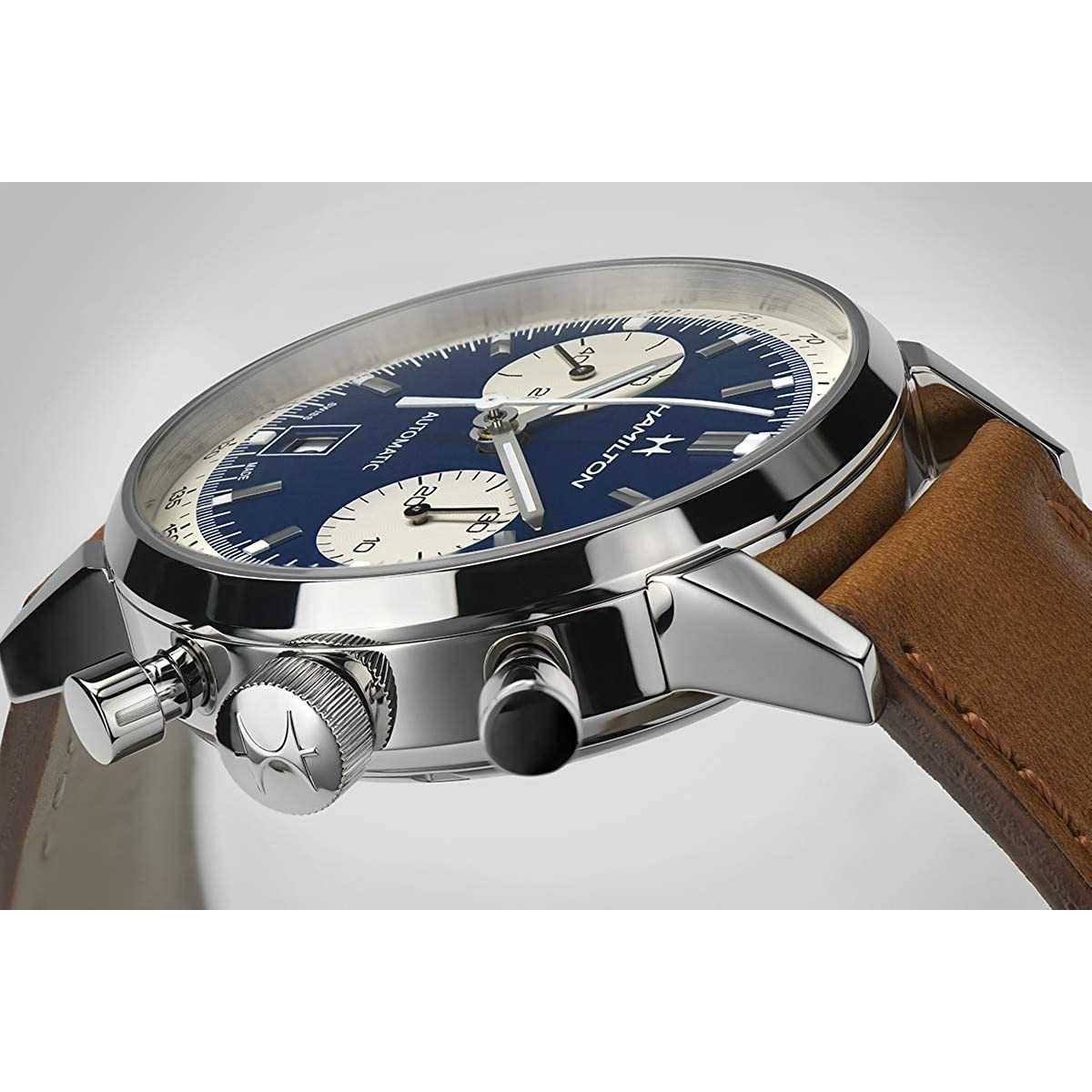 Hamilton Orologio da uomo  classico intra-matic crono  H38416541,